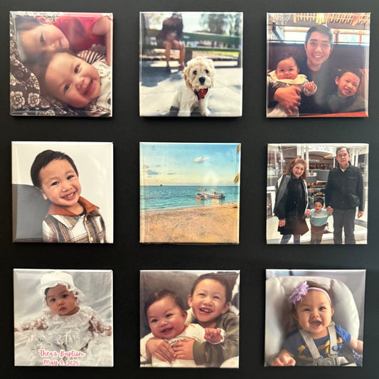 2"x2" Square Personal Magnets
